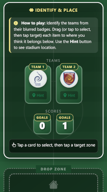 Game Interface on mobile