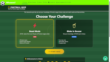 Home screen on desktop